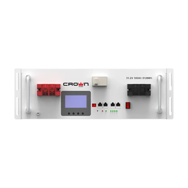 Crown Lithium Battery LifePo4 51.2V-100AH Solar Lithium-Ion battery